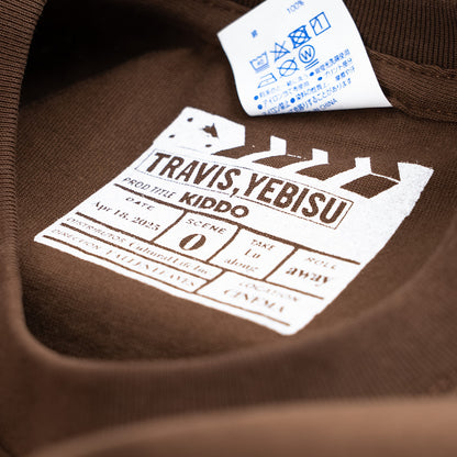 × KIDDO /  ZE KOMT! T-shirt ~BROWN【SCENE0】
