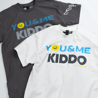 × KIDDO / Y☺︎U & ME T-shirt ~CHARCOAL 【SCENE0】