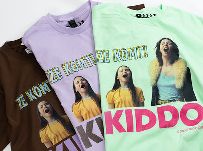 × KIDDO /  ZE KOMT! T-shirt ~L.PURPLE【SCENE0】